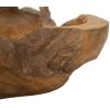 Mauro Ferretti Coupe décorative Narro 40x29x10 cm brun