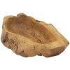 Mauro Ferretti Coupe décorative Narro 31x21x8 cm brun
