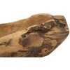Mauro Ferretti Coupe décorative Narro 31x21x8 cm brun