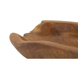 Mauro Ferretti Coupe décorative Narro 30x15x5,5 cm brun