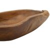 Mauro Ferretti Coupe décorative Narro 30x15x5,5 cm brun