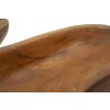 Mauro Ferretti Coupe décorative Narro 30x15x5,5 cm brun