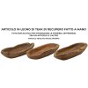 Mauro Ferretti Coupe décorative Narro 30x15x5,5 cm brun