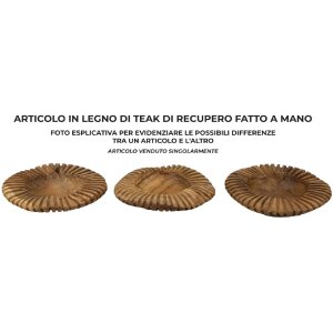 Mauro Ferretti Coupe décorative Geris Ø 29x7 cm brun