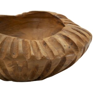 Mauro Ferretti Coupe décorative Geris Ø19x8 cm brun