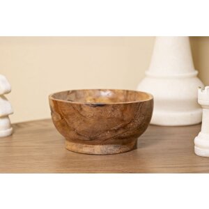 Mauro Ferretti Coupe décorative Butot Ø15x8 cm brun