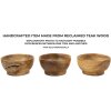 Mauro Ferretti Coupe décorative Butot Ø15x8 cm brun