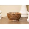 Mauro Ferretti Coupe décorative Butot Ø15x8 cm brun