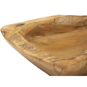 Mauro Ferretti Coupe décorative Kutak 25x19x7 cm brun