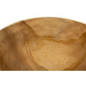 Mauro Ferretti Coupe décorative Timbo forme corbeille 32x25x27 cm brun