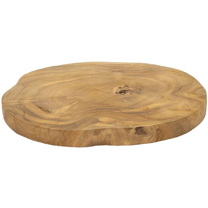 Mauro Ferretti Coupe décorative Pokon Ø 25x2 cm brun