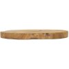Mauro Ferretti Coupe décorative Pokon Ø 25x2 cm brun