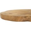 Mauro Ferretti Coupe décorative Pokon Ø 25x2 cm brun