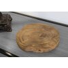 Mauro Ferretti Coupe décorative Pokon Ø 25x2 cm brun