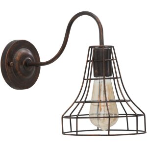 Mauro Ferretti Applique industrielle 34x18x27 cm foncé