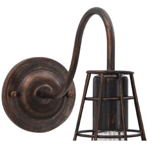 Mauro Ferretti Applique industrielle 34x18x27 cm foncé