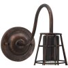 Mauro Ferretti Applique industrielle 34x18x27 cm foncé