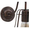 Mauro Ferretti Applique industrielle E27 33x15x27,5 cm foncé