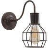 Mauro Ferretti Applique industrielle E27 32x14x30 cm foncé