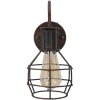 Mauro Ferretti Applique industrielle E27 32x14x30 cm foncé