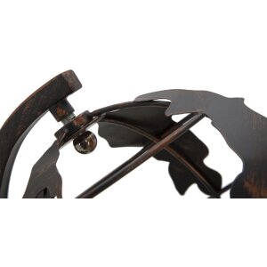 Mauro Ferretti lampe de table économie mondiale E14 24x20x40 cm foncé