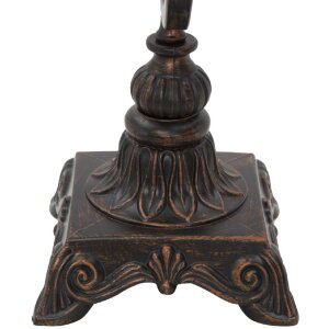Mauro Ferretti lampe de table économie mondiale E14 24x20x40 cm foncé