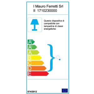 Mauro Ferretti plafonnier Manhattan rond E27 Ø 26x36 cm foncé