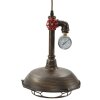 Mauro Ferretti plafonnier Manhattan rond E27 Ø 26x36 cm foncé