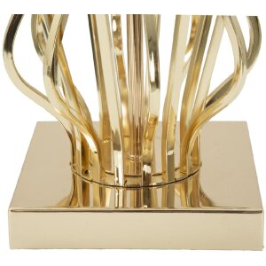 Mauro Ferretti lampe de table Glam X E27 Ø 30x52 cm crème doré