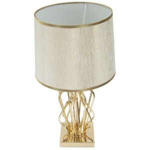 Mauro Ferretti lampe de table Glam X E27 Ø 30x52 cm crème doré