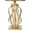 Mauro Ferretti lampe de table Glam X E27 Ø 30x52 cm crème doré