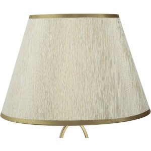 Mauro Ferretti lampe de table Glam Flush E27 Ø 30x58 cm crème doré