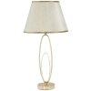 Mauro Ferretti lampe de table Glam Flush E27 Ø 30x58 cm crème doré