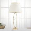 Mauro Ferretti lampe de table Glam Flush E27 Ø 30x58 cm crème doré