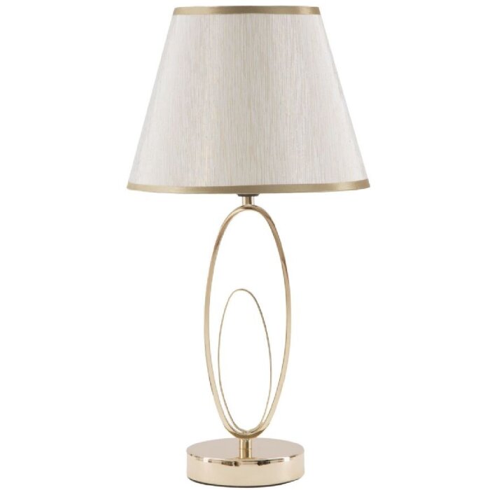Mauro Ferretti lampe de table Glam Flush E27 Ø 24x47 cm crème doré