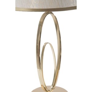 Mauro Ferretti lampe de table Glam Flush E27 Ø 24x47 cm crème doré