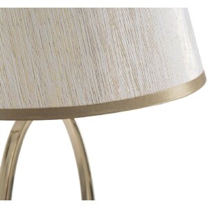 Mauro Ferretti lampe de table Glam Flush E27 Ø 24x47 cm crème doré
