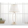 Mauro Ferretti lampe de table Glam Flush E27 Ø 24x47 cm crème doré