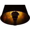 Mauro Ferretti lampe de table Manhattan simple E27 Ø 21x64 cm noir cuivre