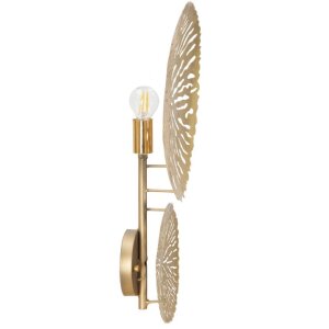 Mauro Ferretti Applique Simple Glam E27 28,5x8x46 cm or