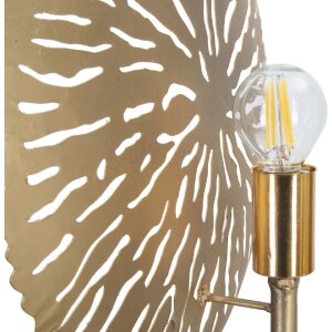 Mauro Ferretti Applique Simple Glam E27 28,5x8x46 cm or