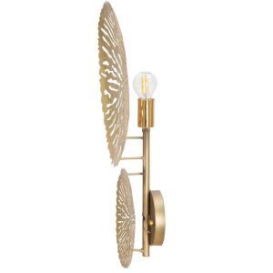 Mauro Ferretti Applique Simple Glam E27 28,5x8x46 cm or