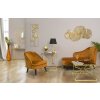 Mauro Ferretti lampe de table Glam Harts E27 Ø 30x54,5 cm noir or