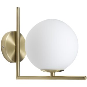 Mauro Ferretti applique Glamy E14 15x25x22 cm blanc or