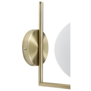 Mauro Ferretti applique Glamy E14 15x25x22 cm blanc or