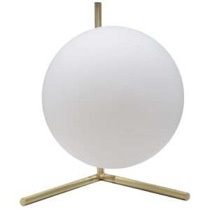 Mauro Ferretti lampe de table Glamy Low E14 25x25x27 cm blanc or