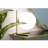 Mauro Ferretti lampe de table Glamy Low E14 25x25x27 cm blanc or