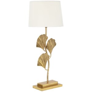 Mauro Ferretti lampe de table Glamy E27 Ø 33x81 cm or blanc