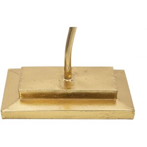 Mauro Ferretti lampe de table Glamy E27 Ø 33x81 cm or blanc