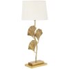 Mauro Ferretti lampe de table Glamy E27 Ø 33x81 cm or blanc